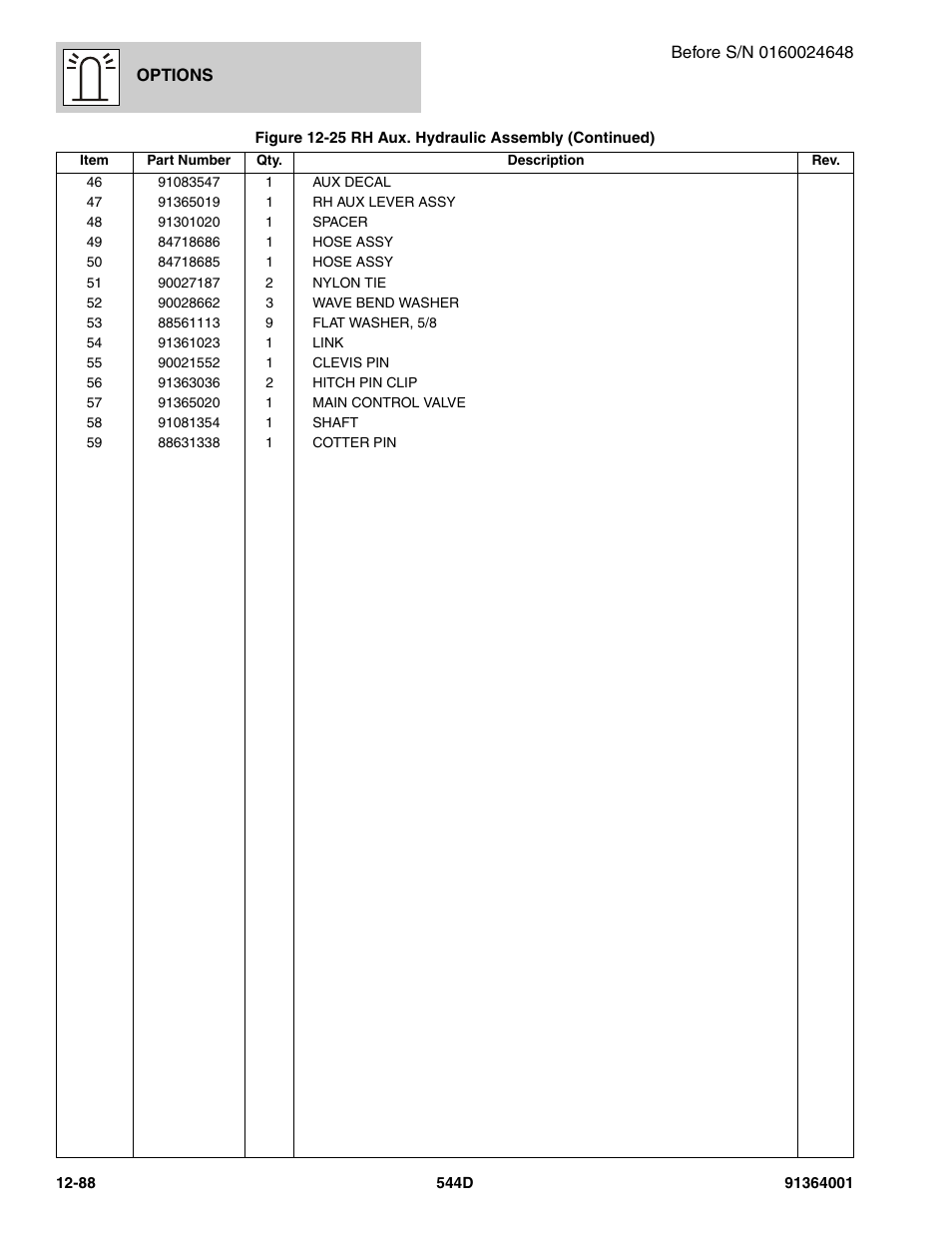JLG 544D-10 Parts Manual User Manual | Page 662 / 730