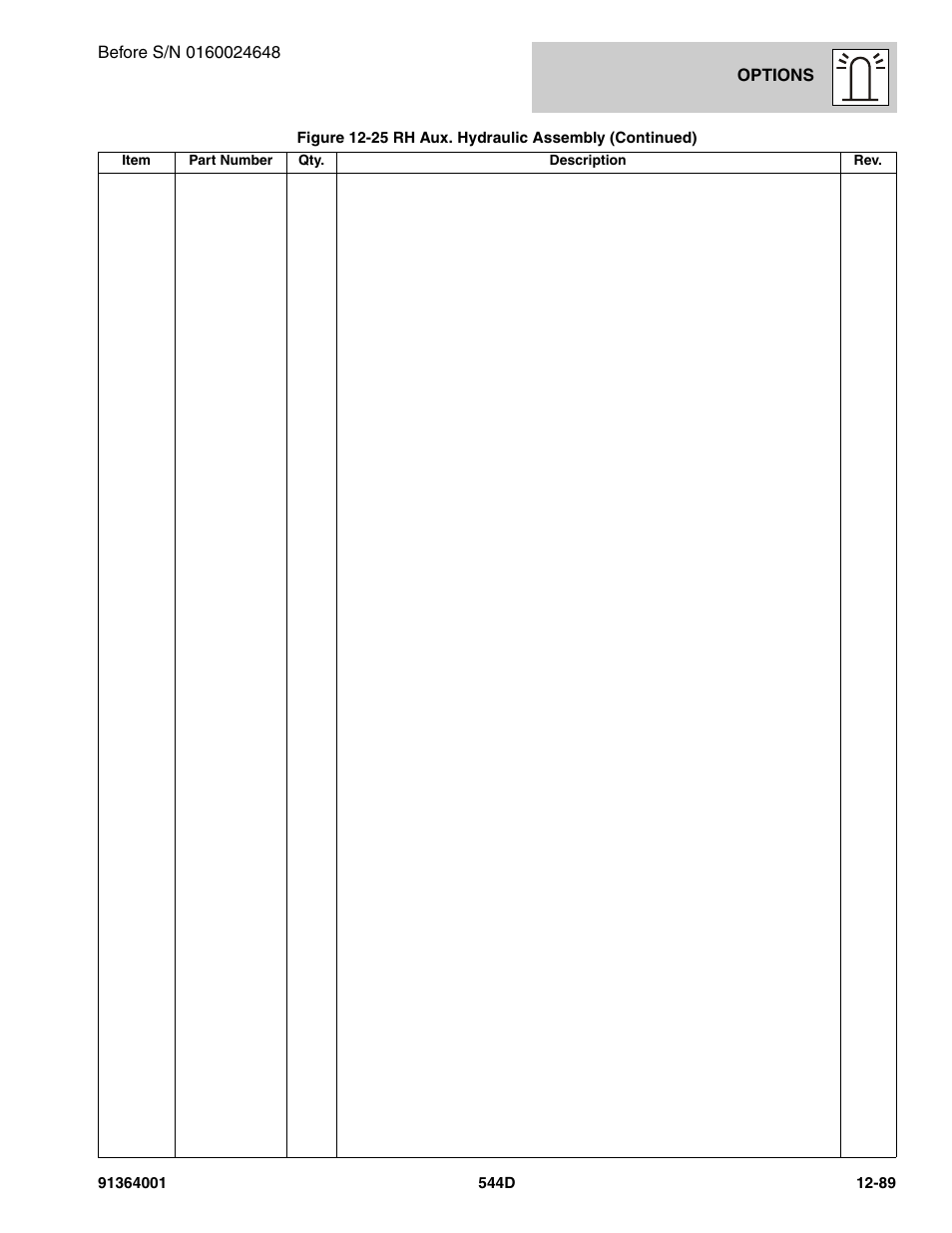 JLG 544D-10 Parts Manual User Manual | Page 663 / 730