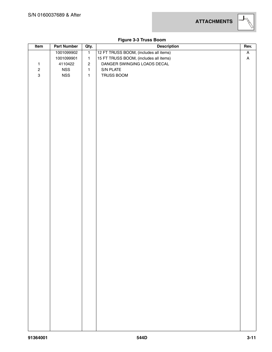 JLG 544D-10 Parts Manual User Manual | Page 69 / 730