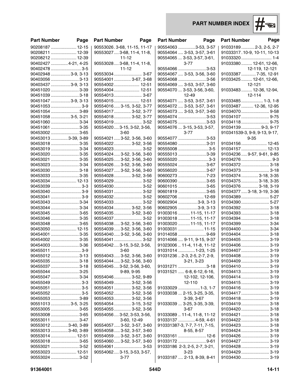 JLG 544D-10 Parts Manual User Manual | Page 719 / 730