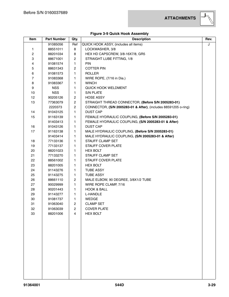 JLG 544D-10 Parts Manual User Manual | Page 87 / 730