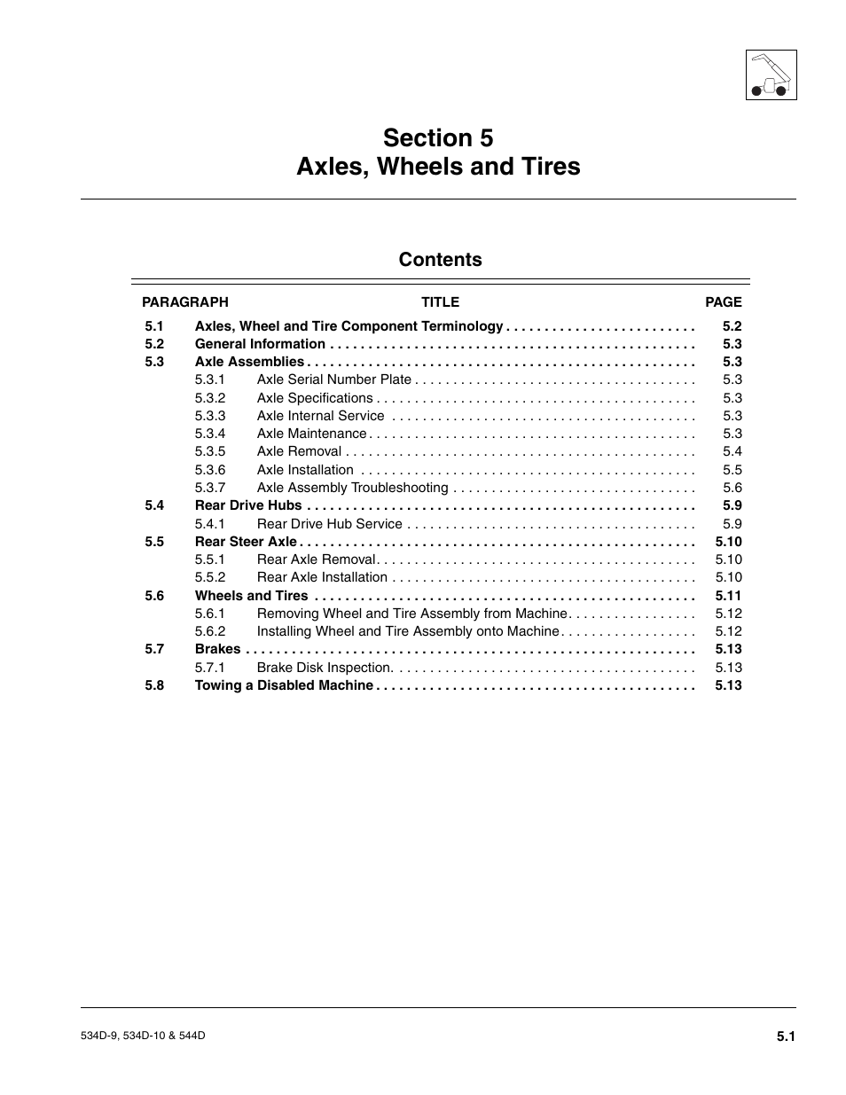 JLG 534D-10 User Manual | Page 85 / 174