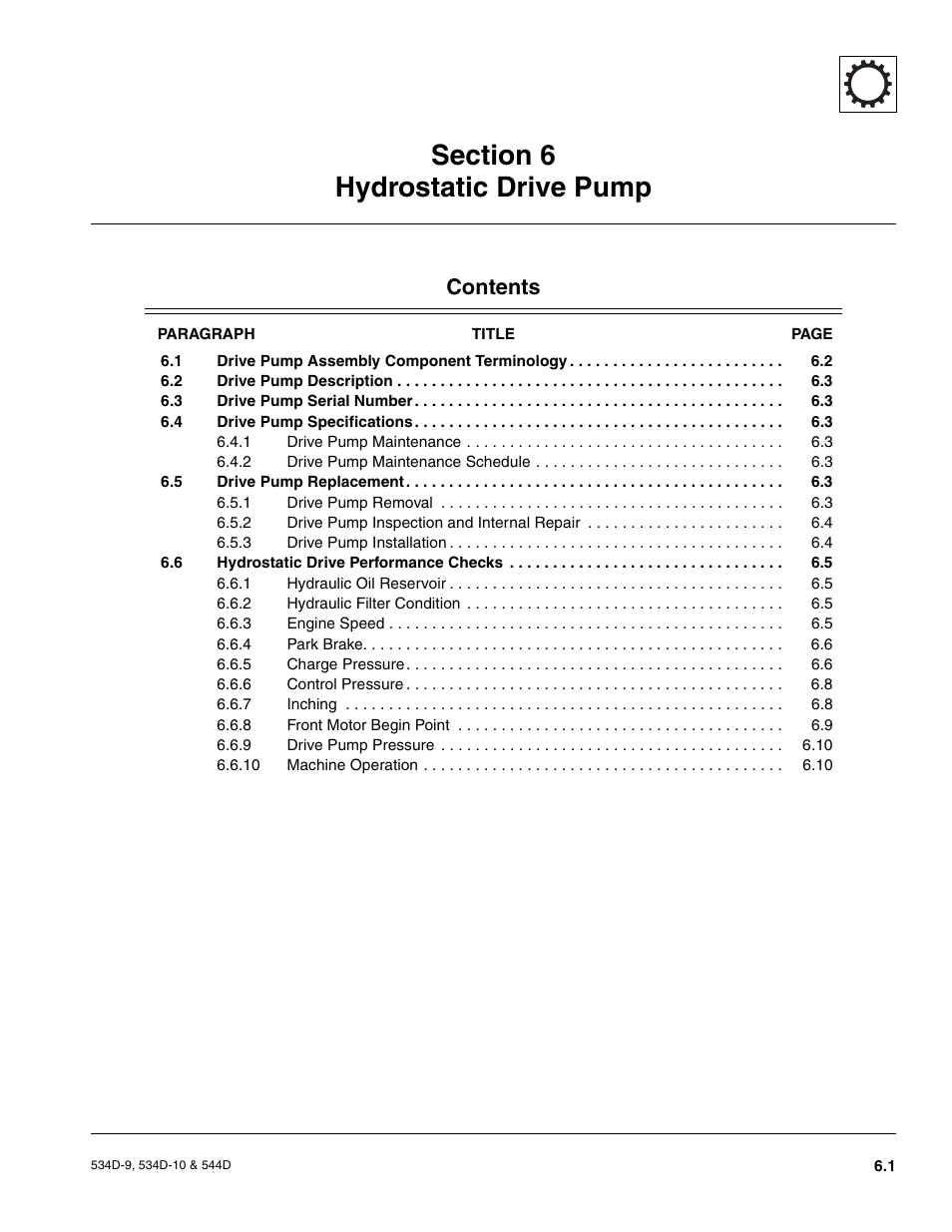 JLG 534D-10 User Manual | Page 99 / 174