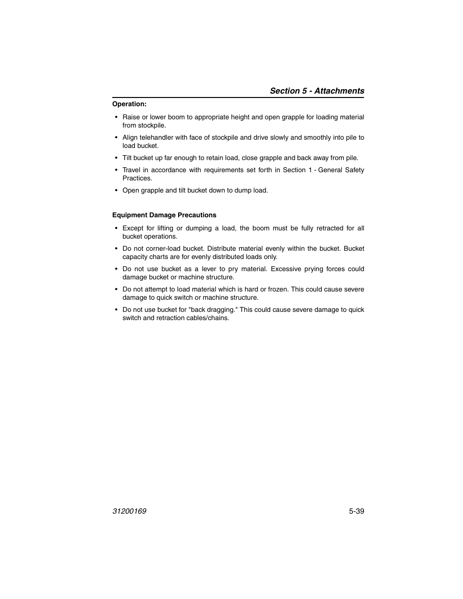 JLG 534D-9 Operator Manual User Manual | Page 101 / 142
