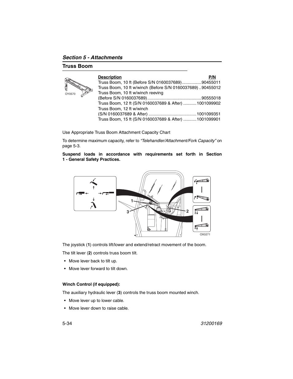 Truss boom, Truss boom -34 | JLG 534D-9 Operator Manual User Manual | Page 96 / 142