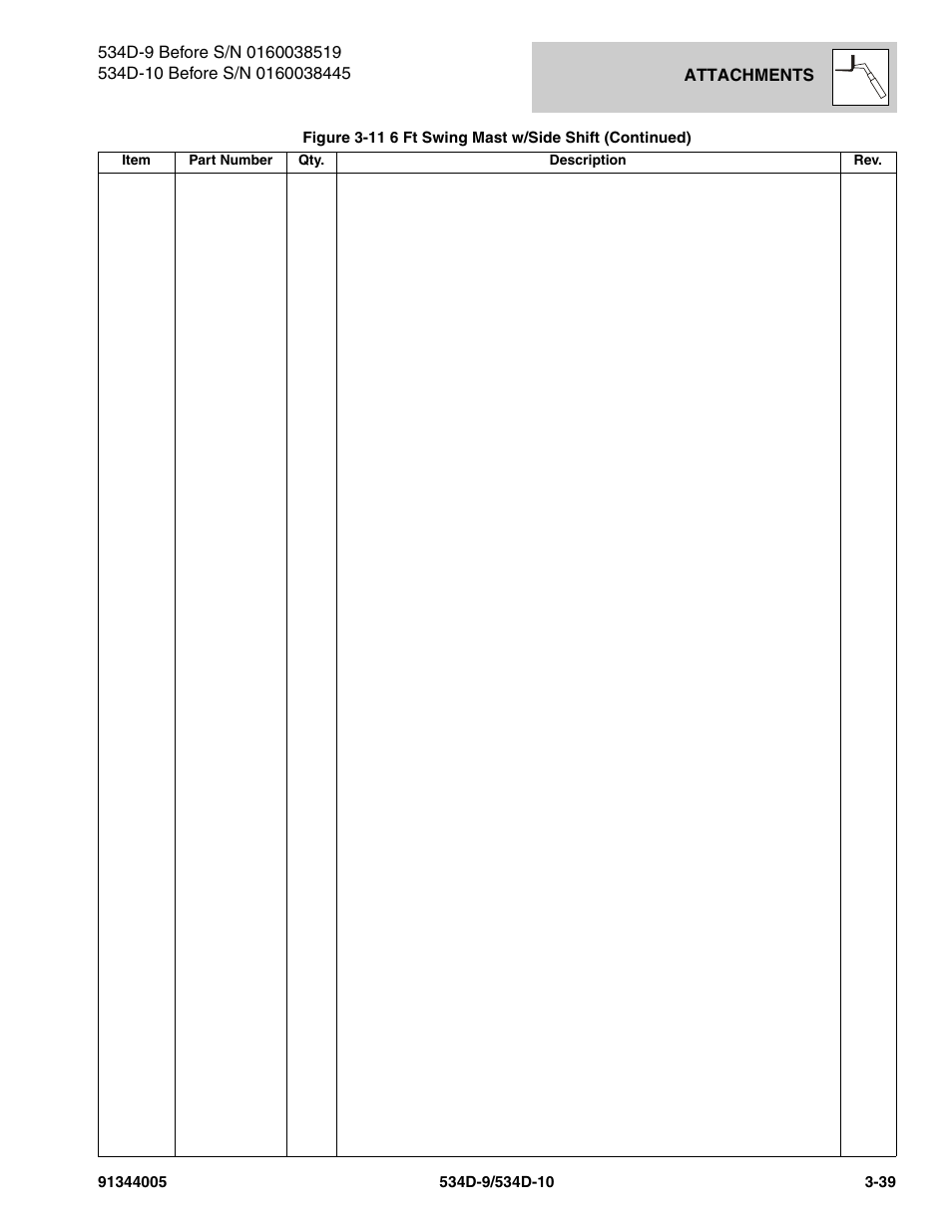 JLG 534D-10 Parts Manual User Manual | Page 103 / 842