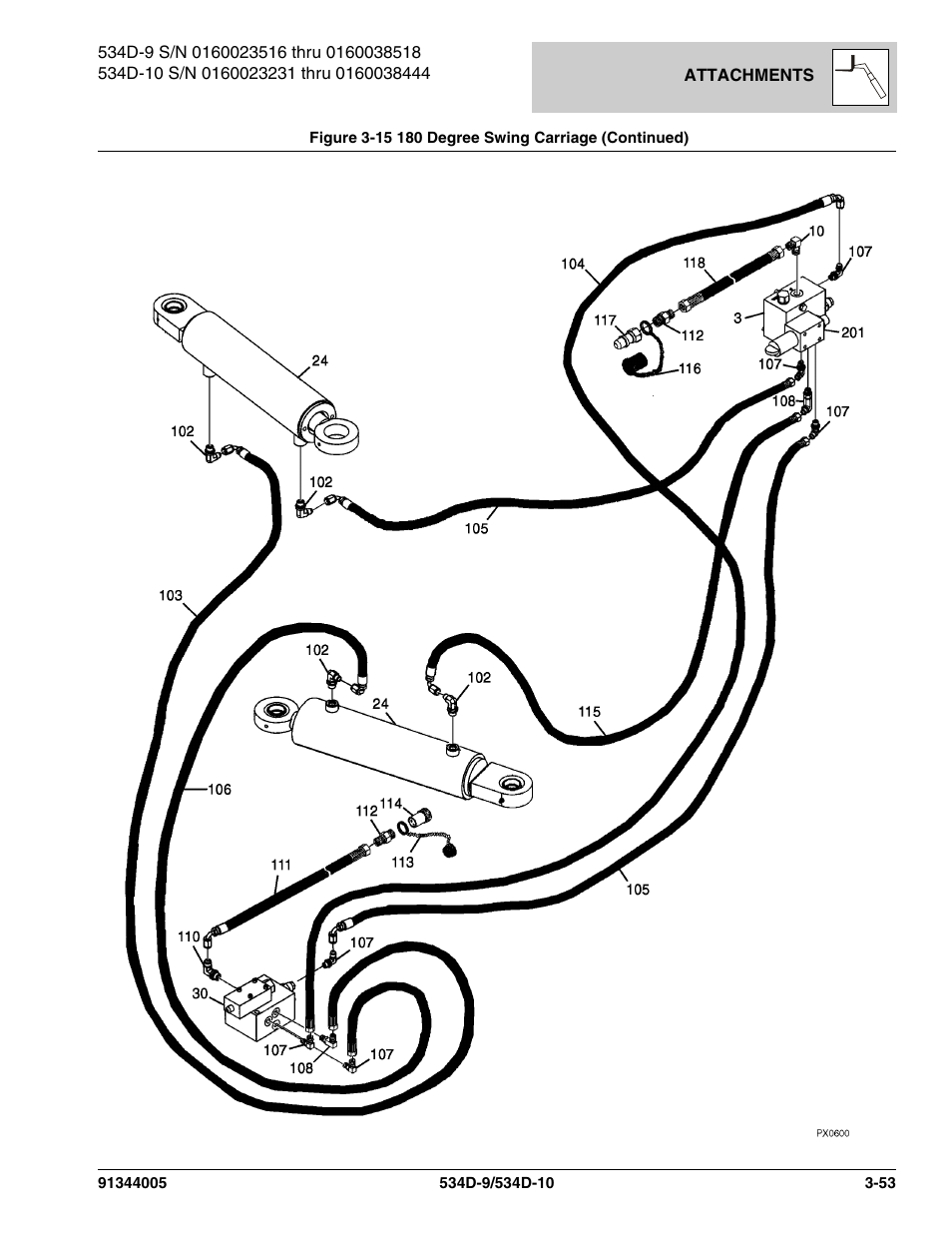 JLG 534D-10 Parts Manual User Manual | Page 117 / 842