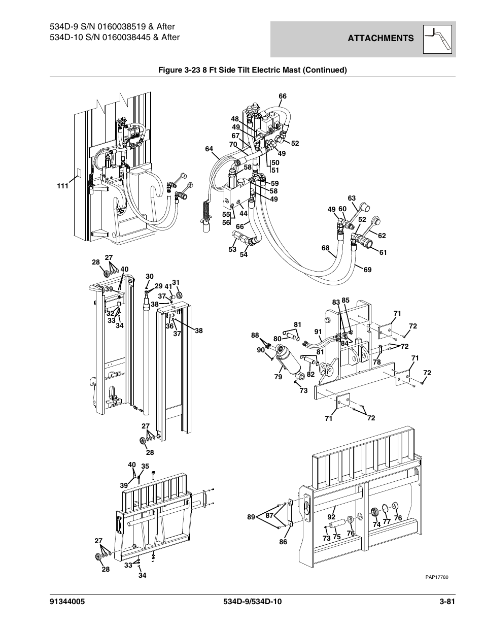 JLG 534D-10 Parts Manual User Manual | Page 145 / 842