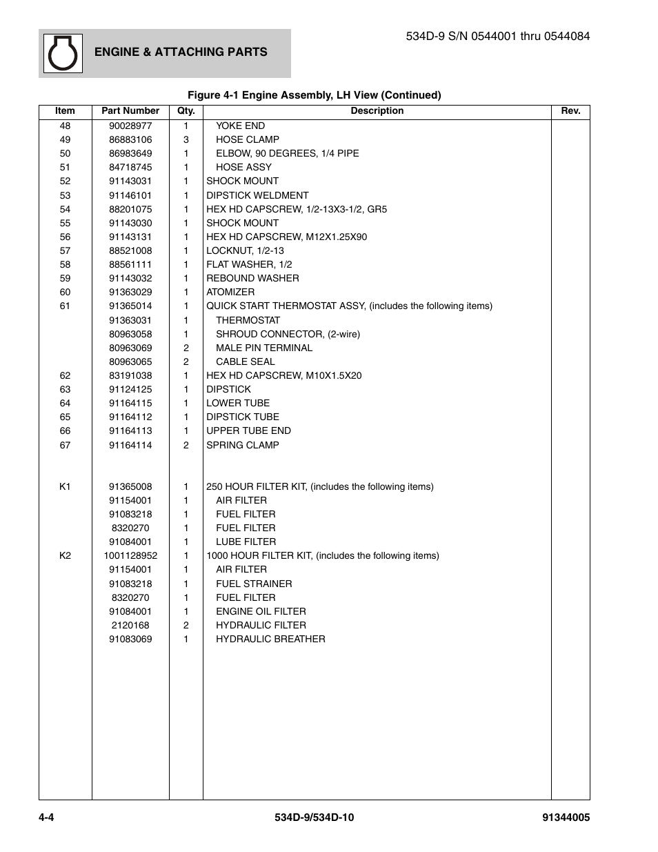 JLG 534D-10 Parts Manual User Manual | Page 154 / 842