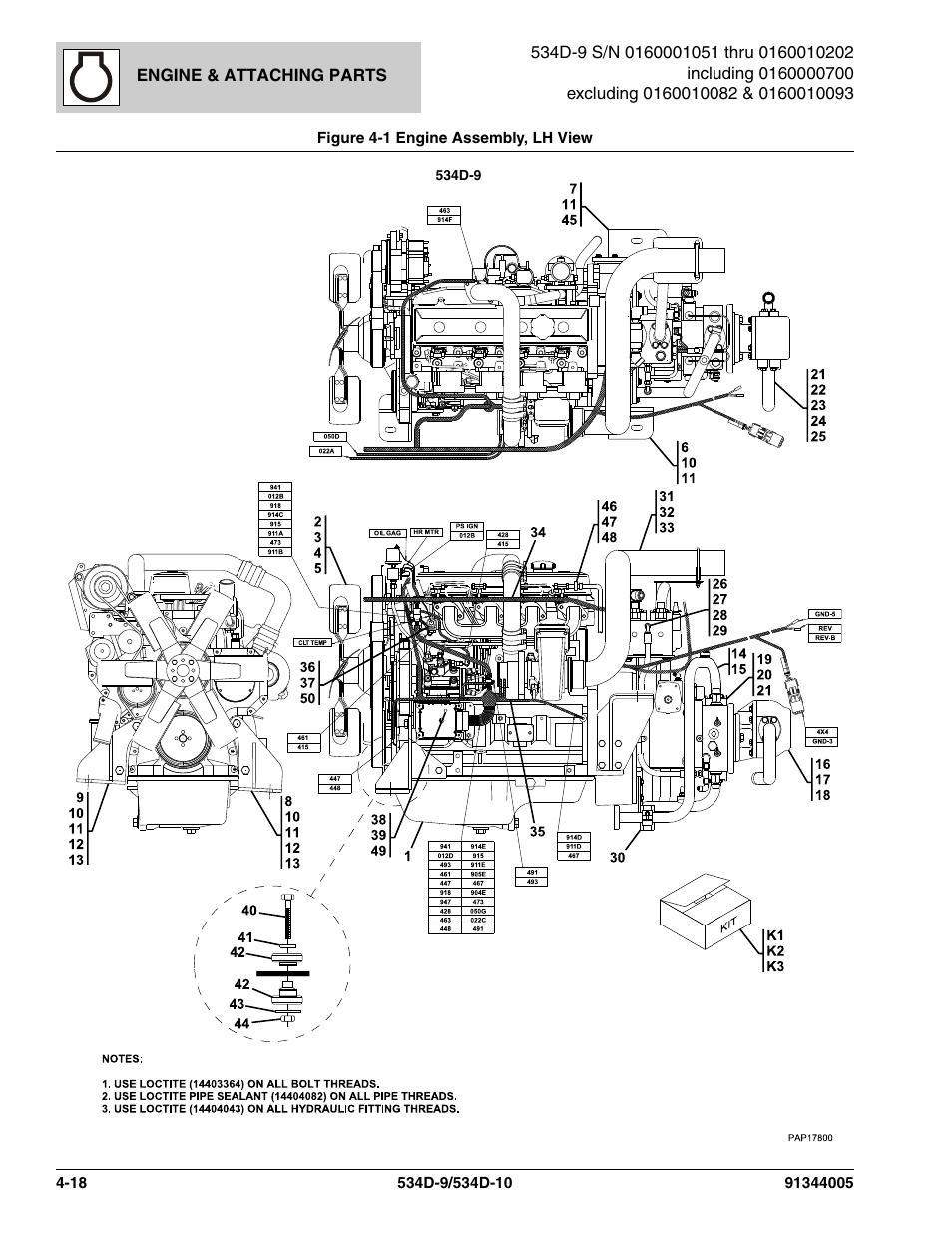 JLG 534D-10 Parts Manual User Manual | Page 168 / 842