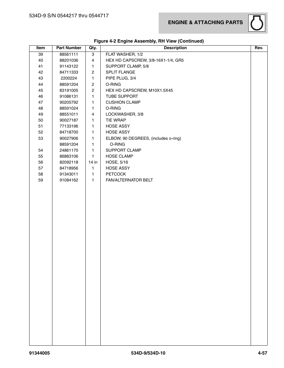 JLG 534D-10 Parts Manual User Manual | Page 207 / 842