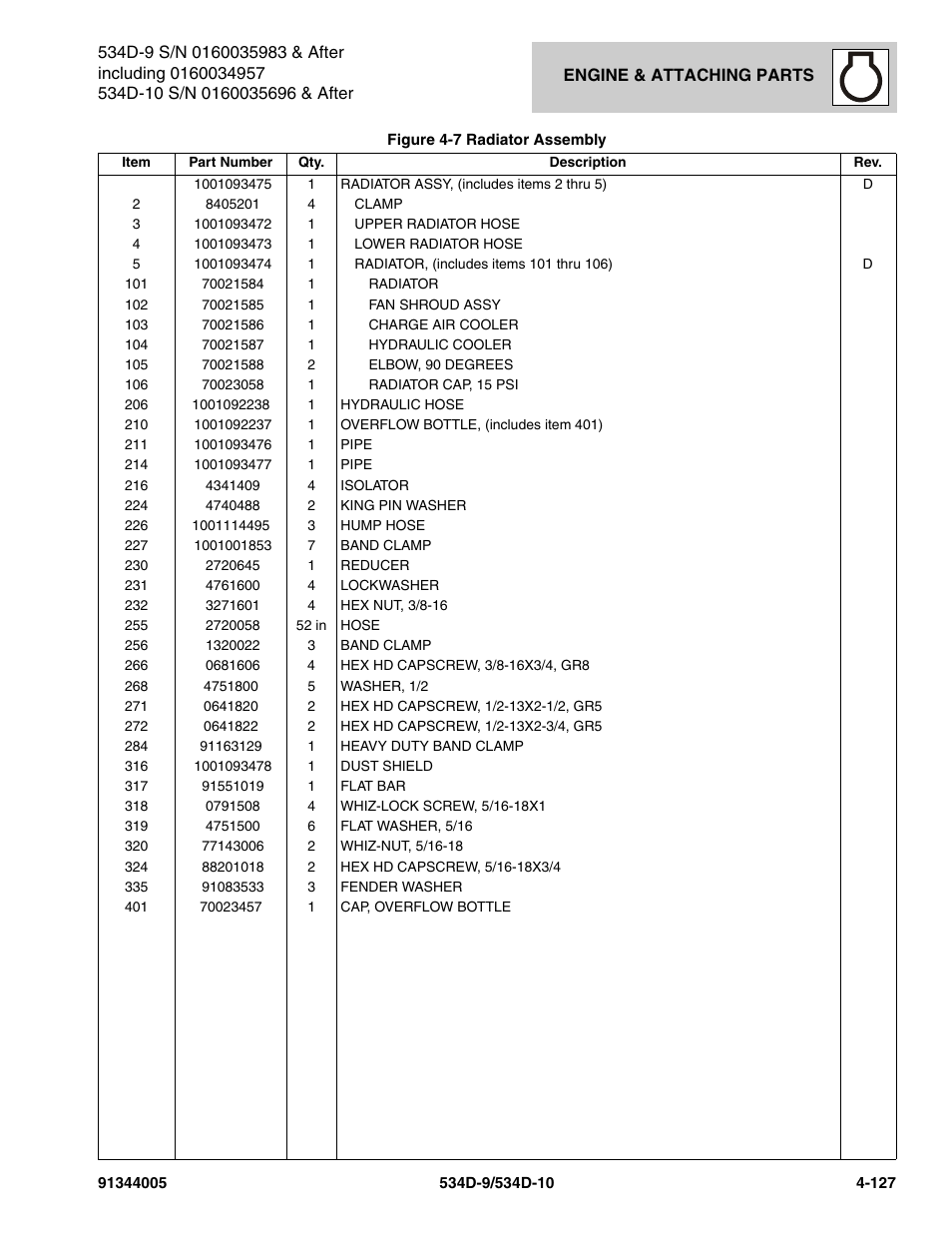 JLG 534D-10 Parts Manual User Manual | Page 277 / 842