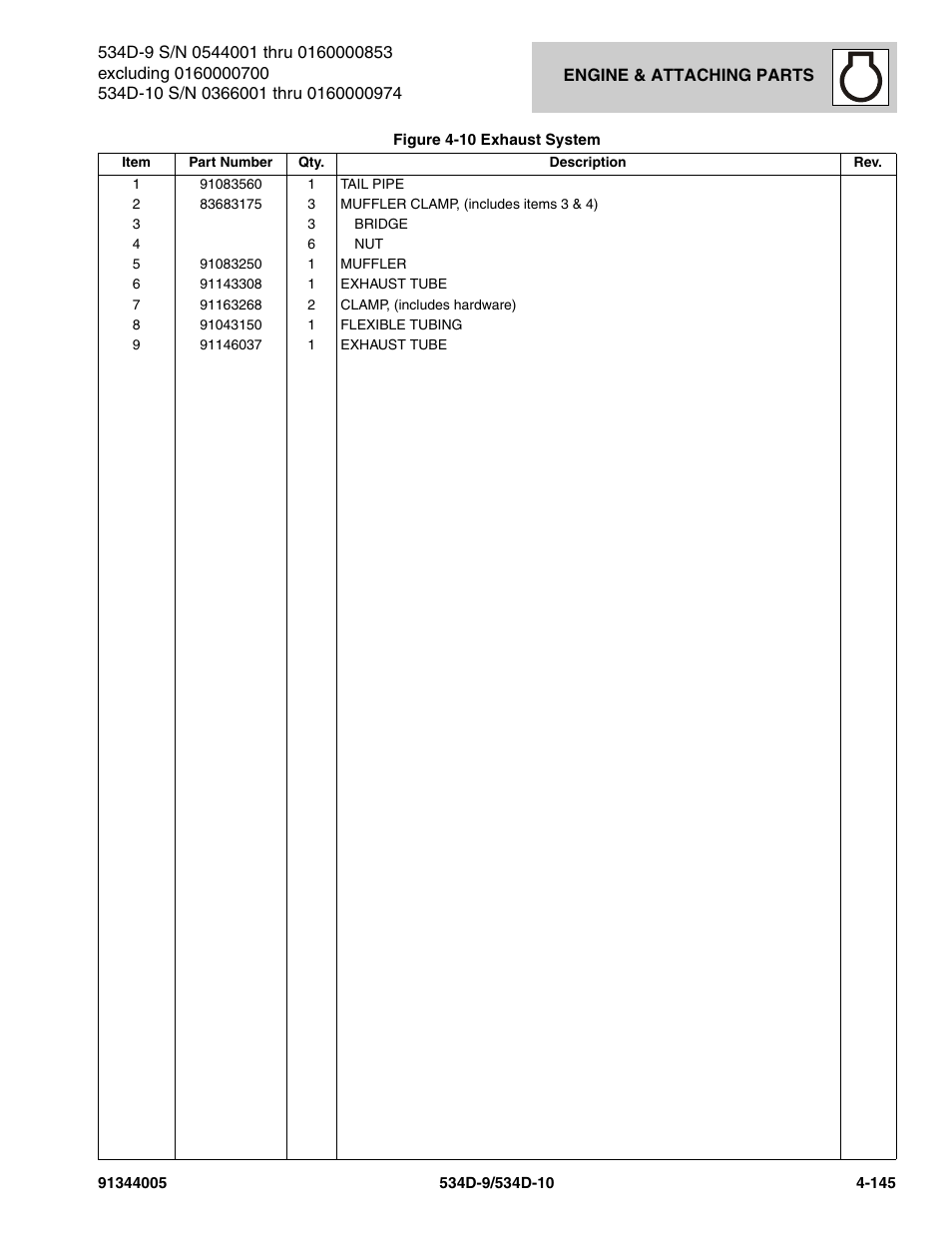 JLG 534D-10 Parts Manual User Manual | Page 295 / 842