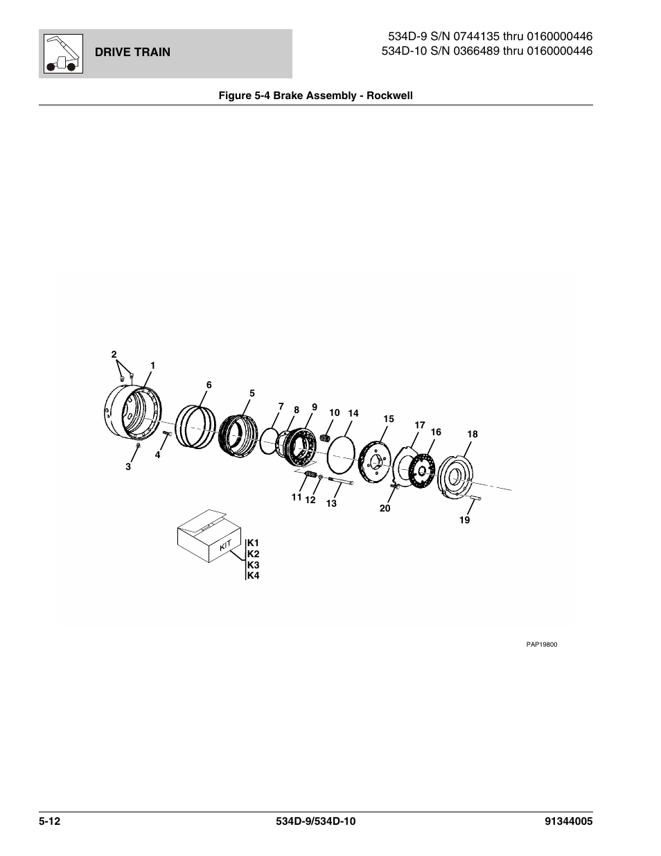 JLG 534D-10 Parts Manual User Manual | Page 312 / 842