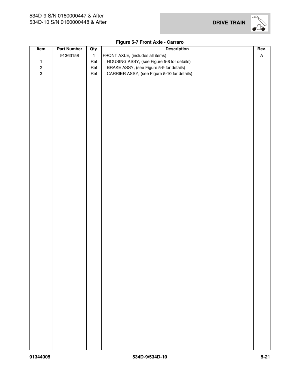 JLG 534D-10 Parts Manual User Manual | Page 321 / 842