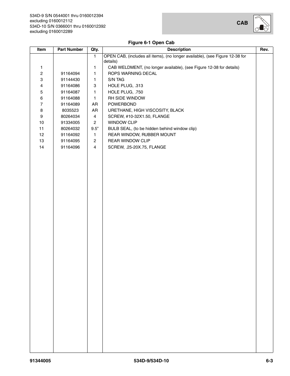 JLG 534D-10 Parts Manual User Manual | Page 343 / 842