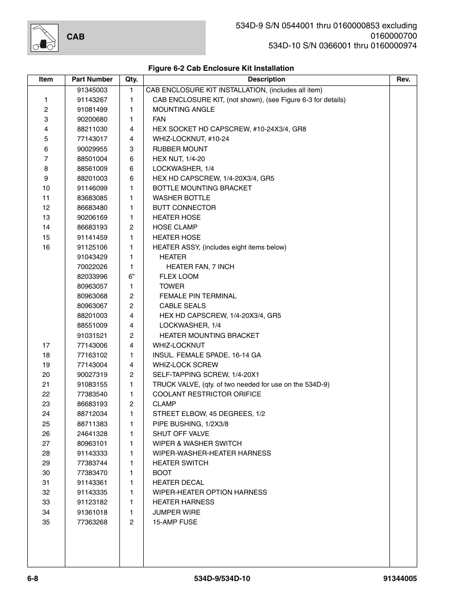 JLG 534D-10 Parts Manual User Manual | Page 348 / 842