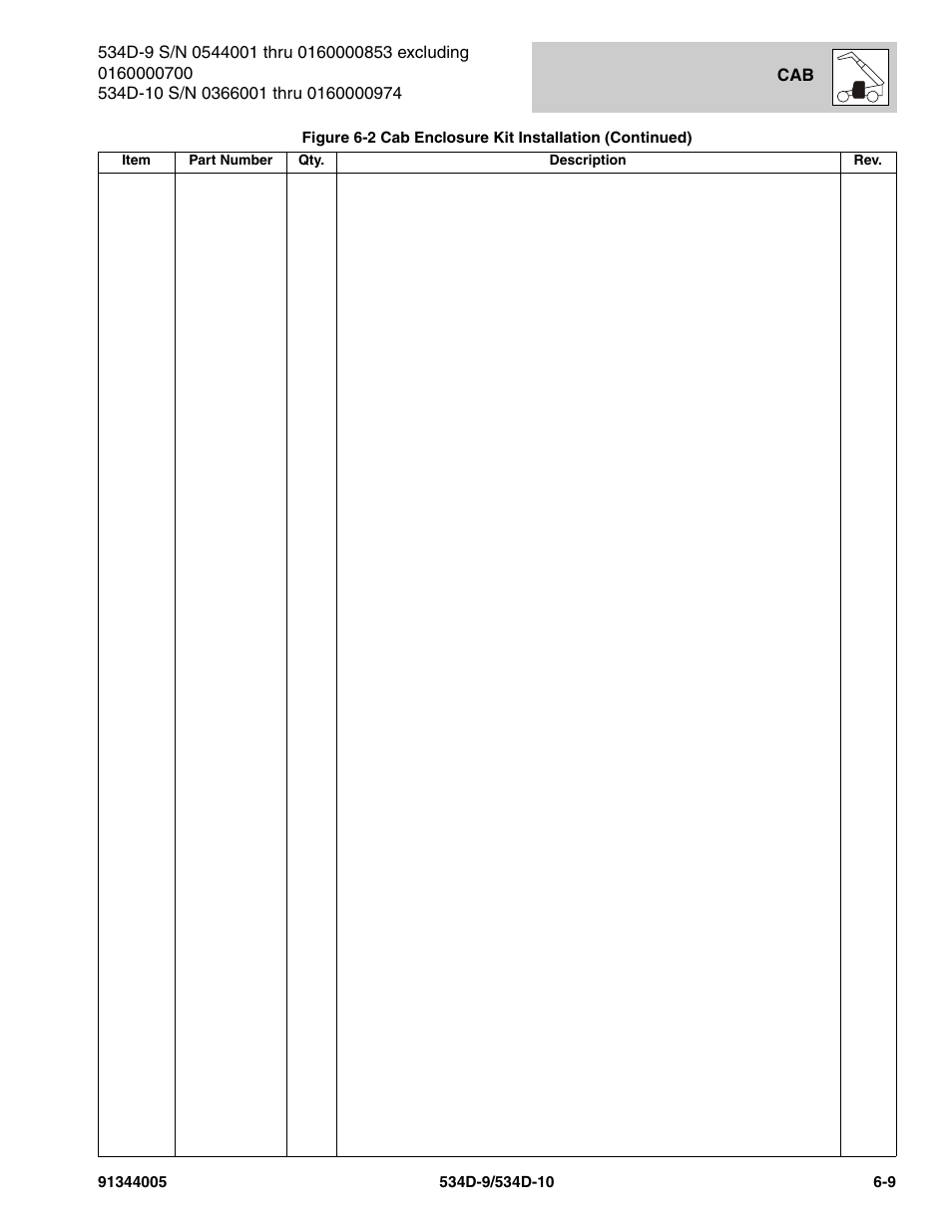 JLG 534D-10 Parts Manual User Manual | Page 349 / 842