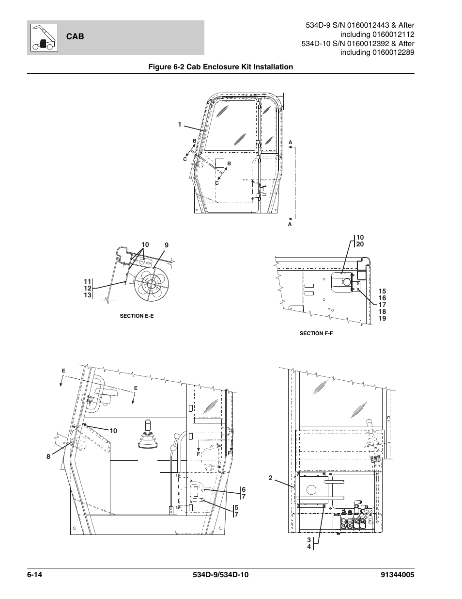 JLG 534D-10 Parts Manual User Manual | Page 354 / 842