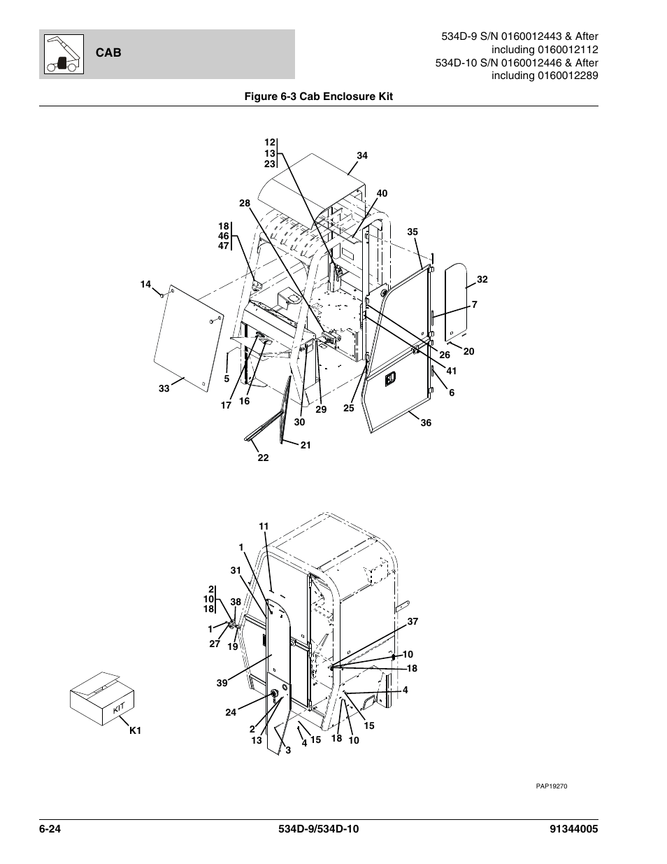 JLG 534D-10 Parts Manual User Manual | Page 364 / 842