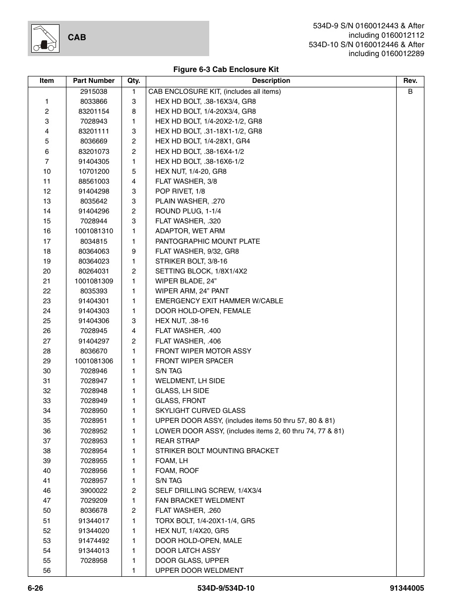 JLG 534D-10 Parts Manual User Manual | Page 366 / 842