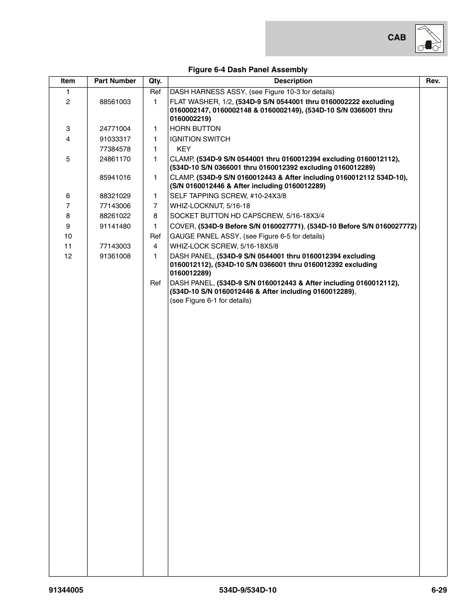 JLG 534D-10 Parts Manual User Manual | Page 369 / 842