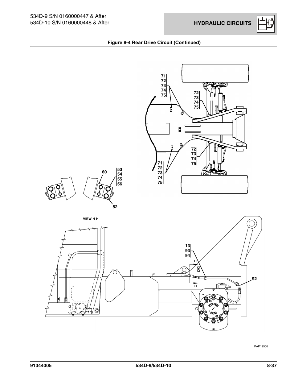 JLG 534D-10 Parts Manual User Manual | Page 447 / 842