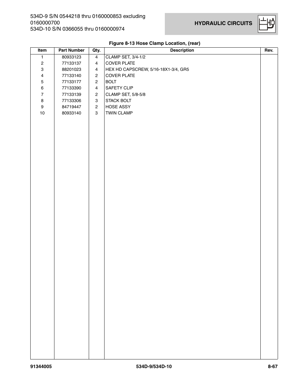 JLG 534D-10 Parts Manual User Manual | Page 477 / 842