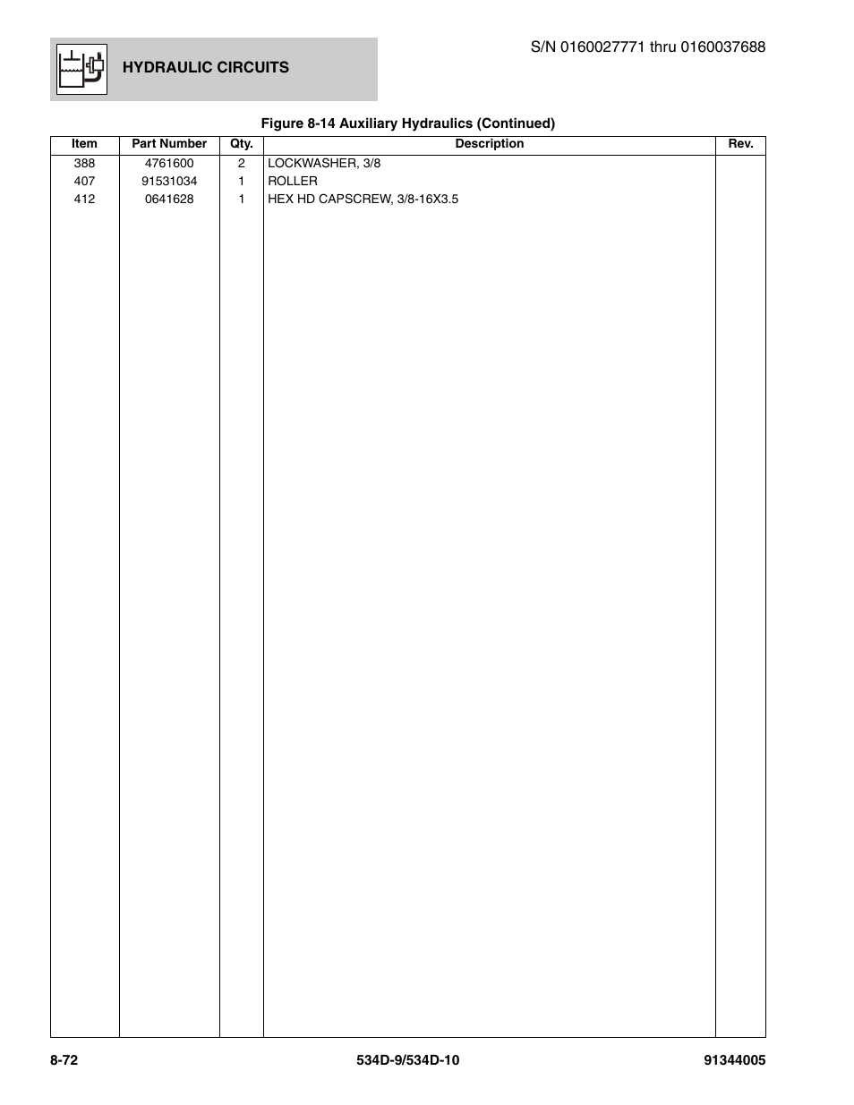 JLG 534D-10 Parts Manual User Manual | Page 482 / 842