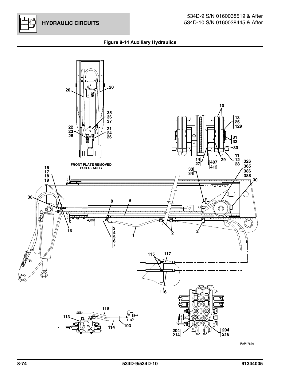 JLG 534D-10 Parts Manual User Manual | Page 484 / 842