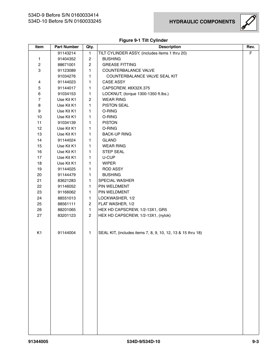 JLG 534D-10 Parts Manual User Manual | Page 491 / 842