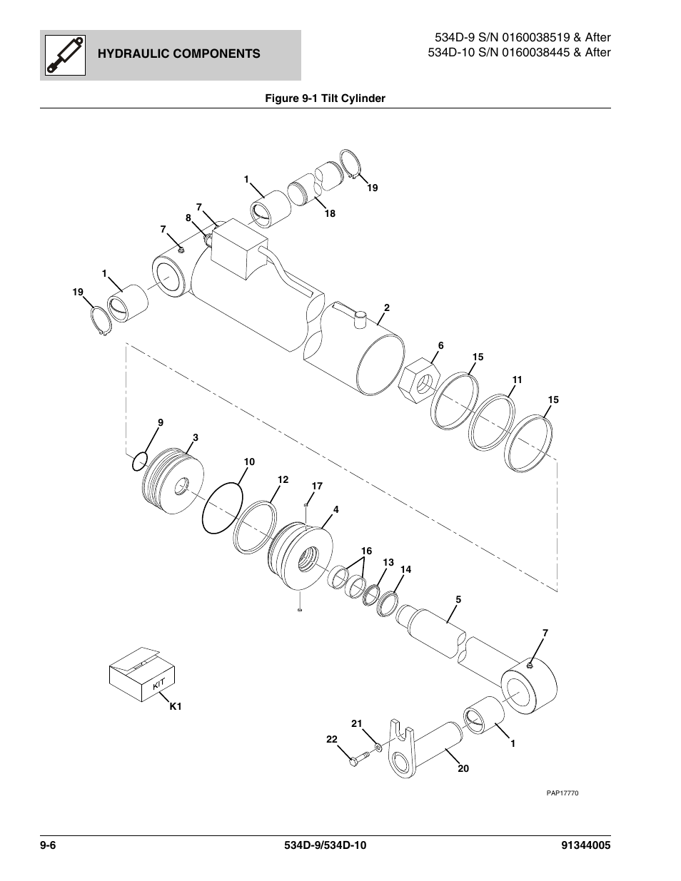 JLG 534D-10 Parts Manual User Manual | Page 494 / 842