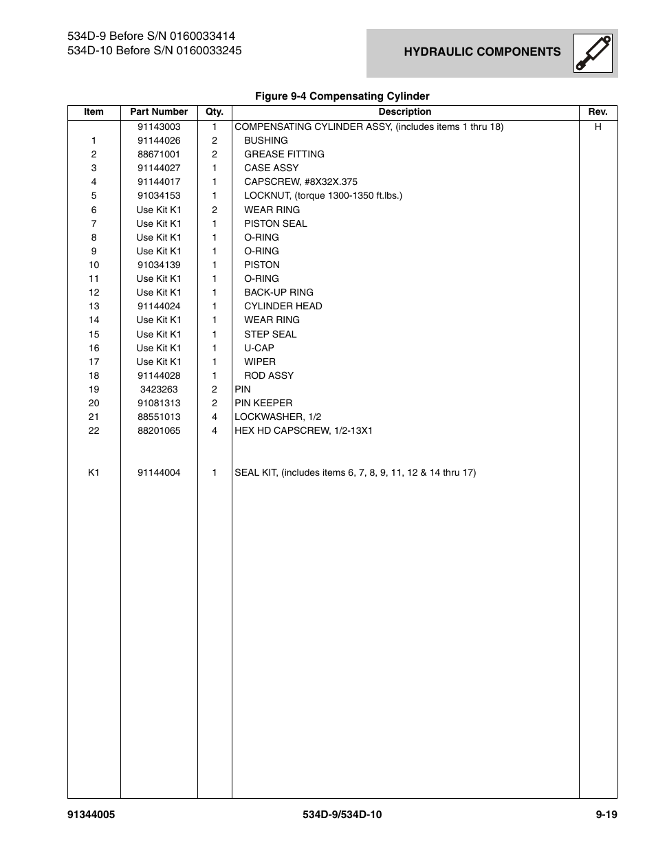 JLG 534D-10 Parts Manual User Manual | Page 507 / 842