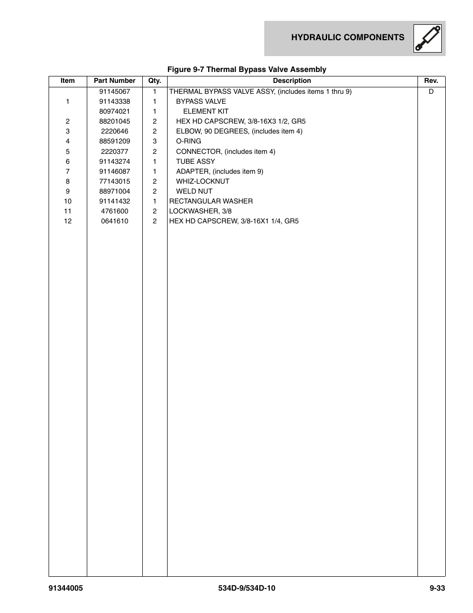 JLG 534D-10 Parts Manual User Manual | Page 521 / 842