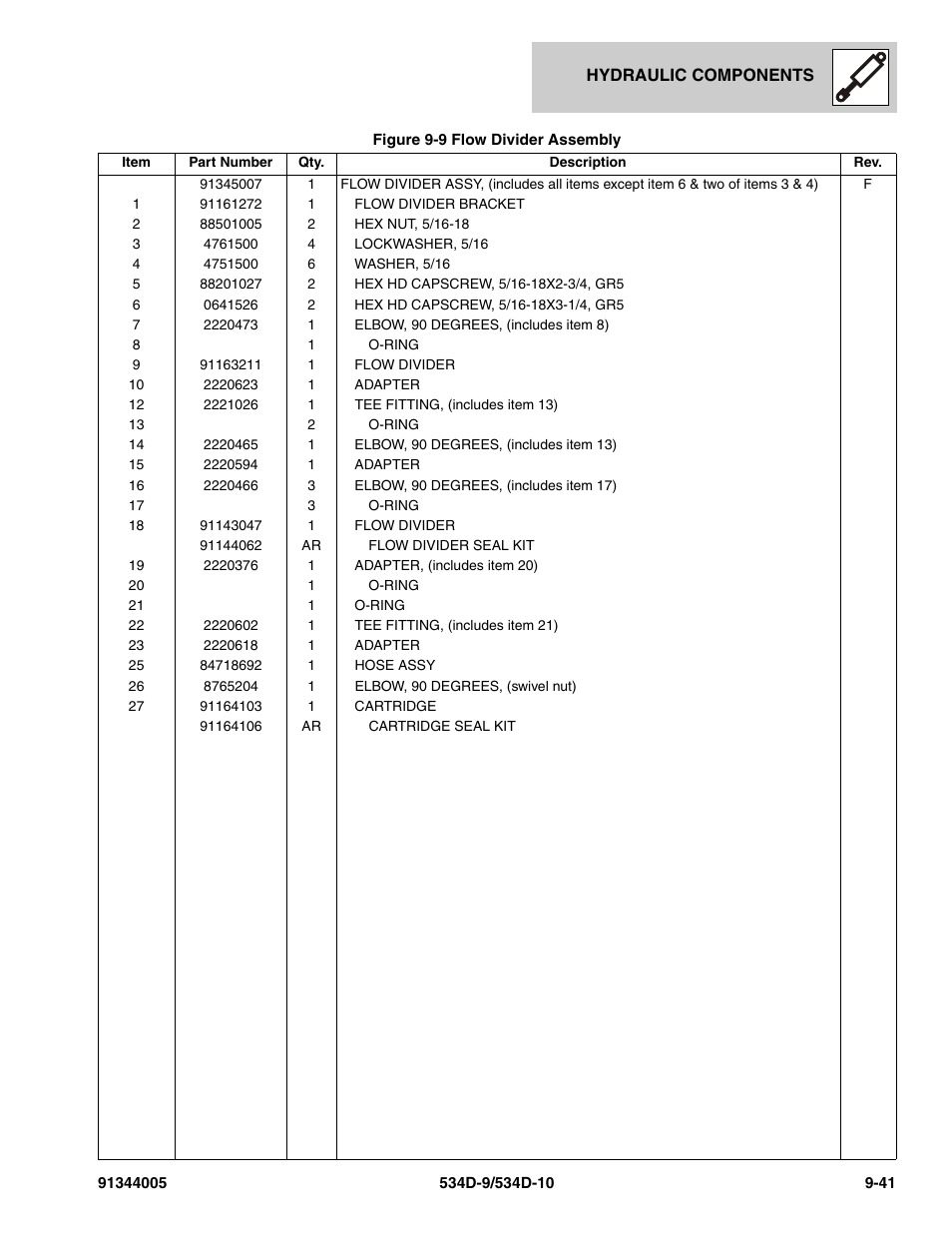 JLG 534D-10 Parts Manual User Manual | Page 529 / 842