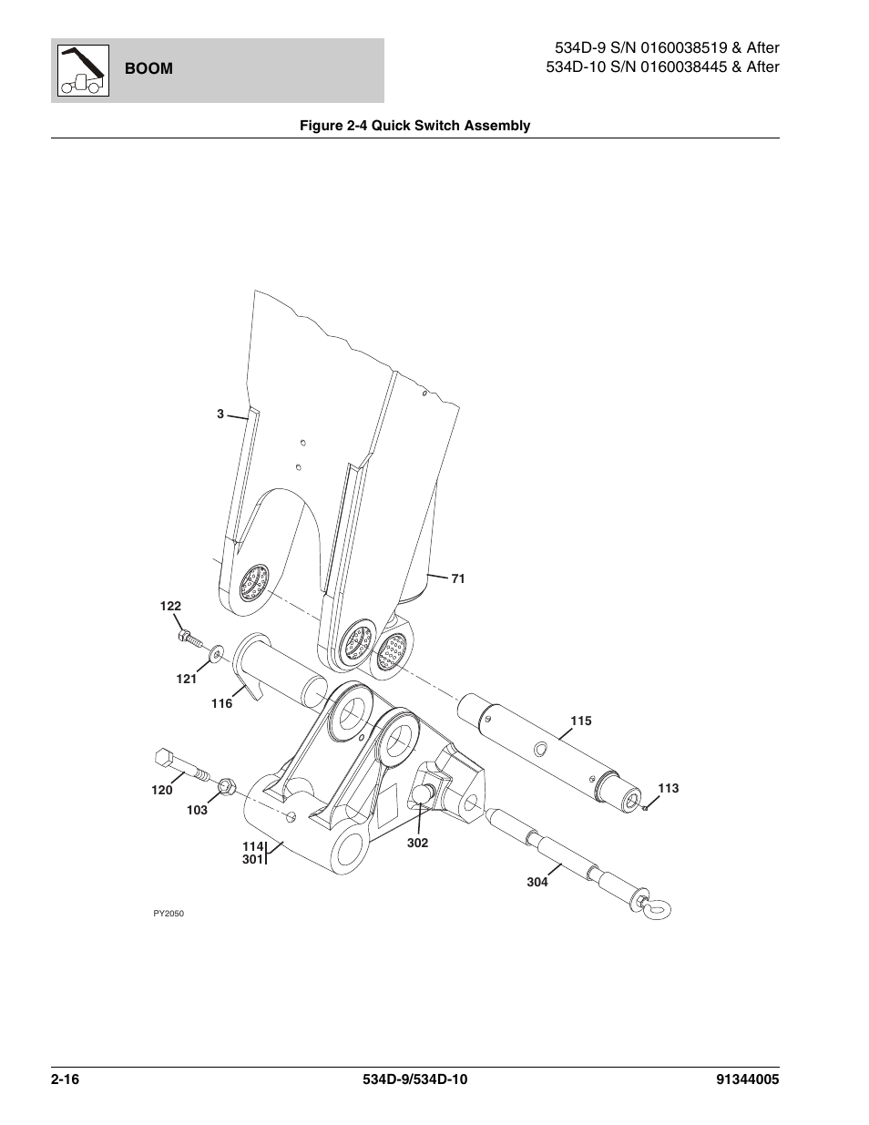 JLG 534D-10 Parts Manual User Manual | Page 56 / 842