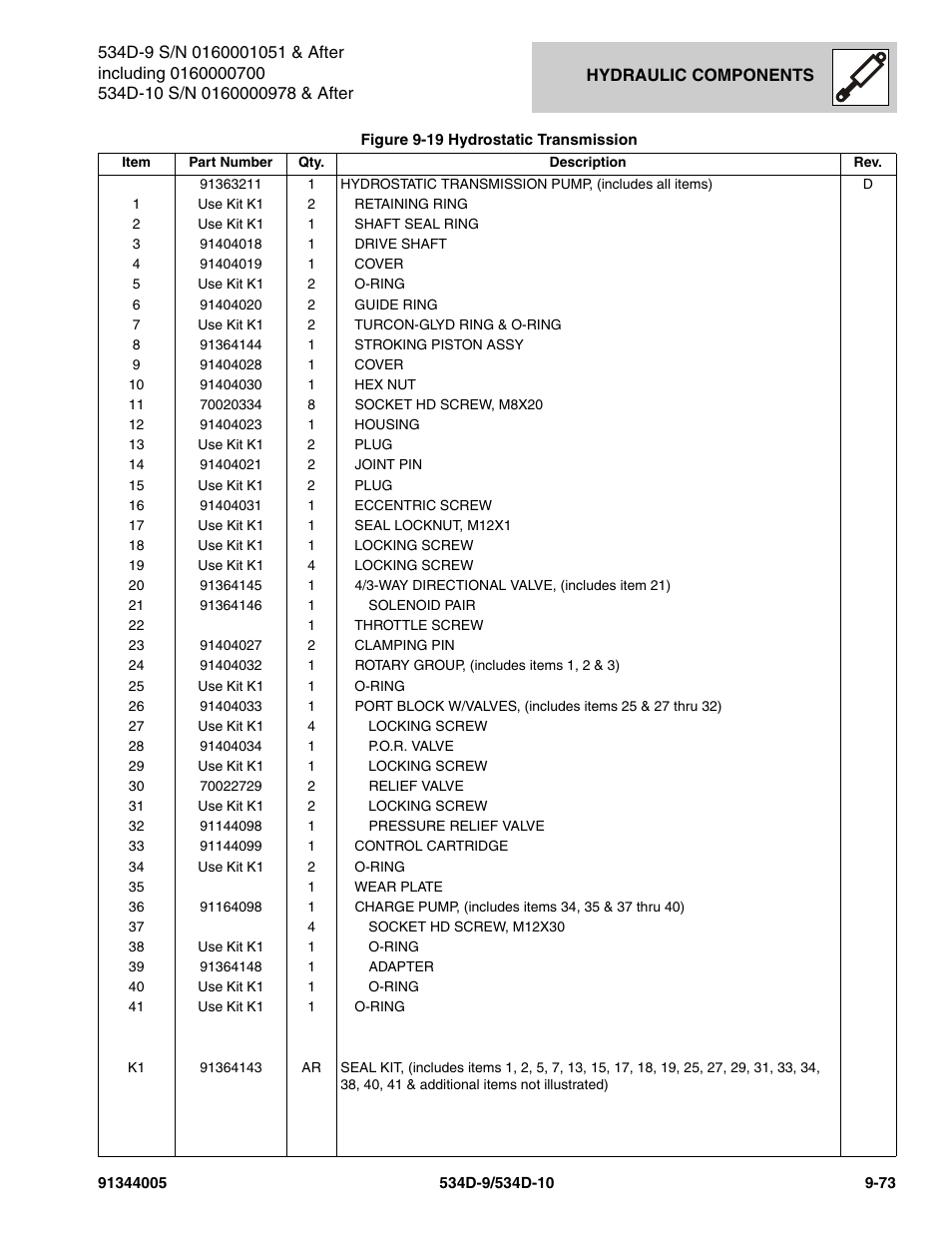 JLG 534D-10 Parts Manual User Manual | Page 561 / 842