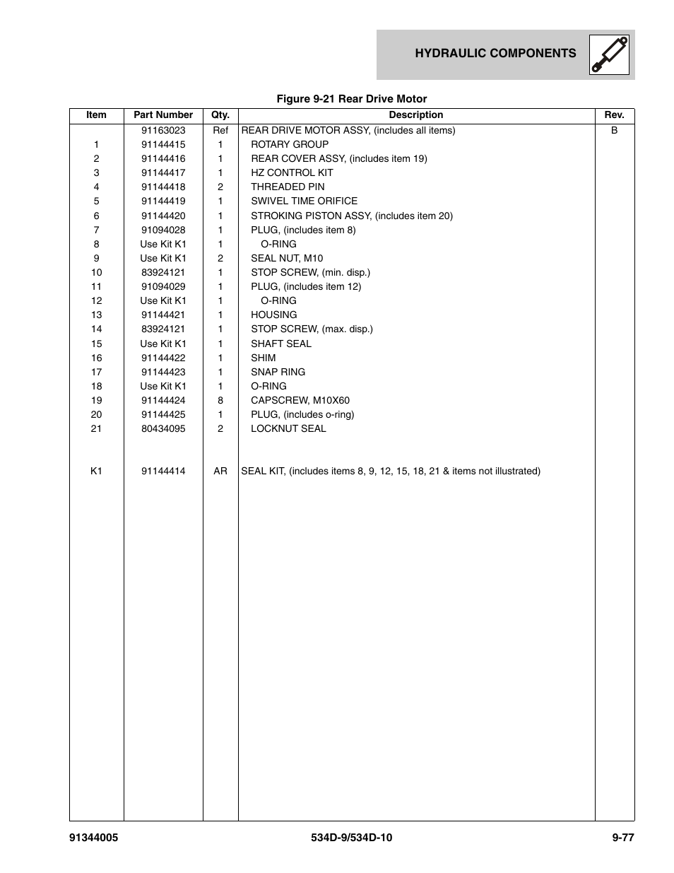 JLG 534D-10 Parts Manual User Manual | Page 565 / 842