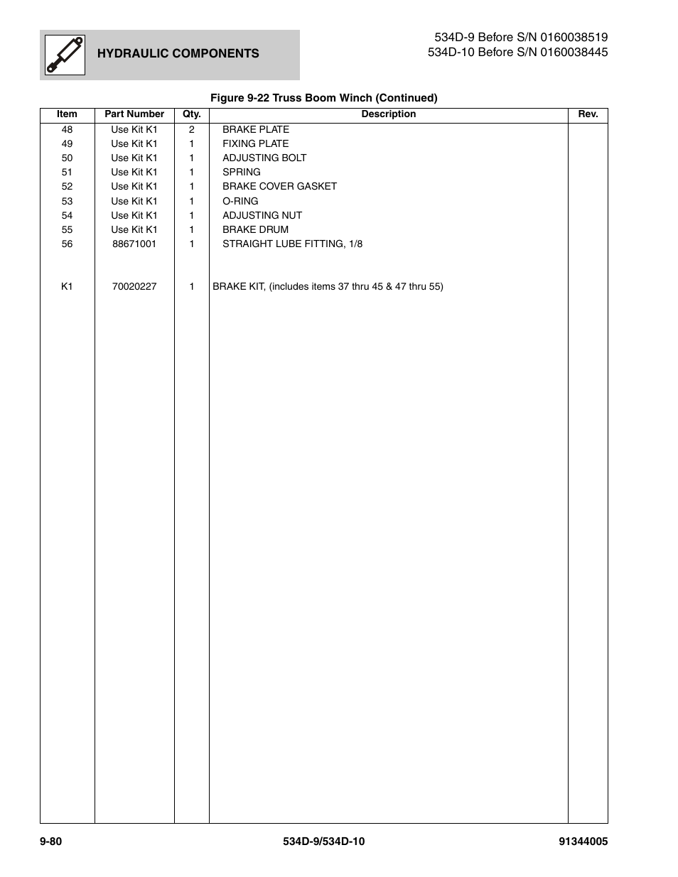 JLG 534D-10 Parts Manual User Manual | Page 568 / 842