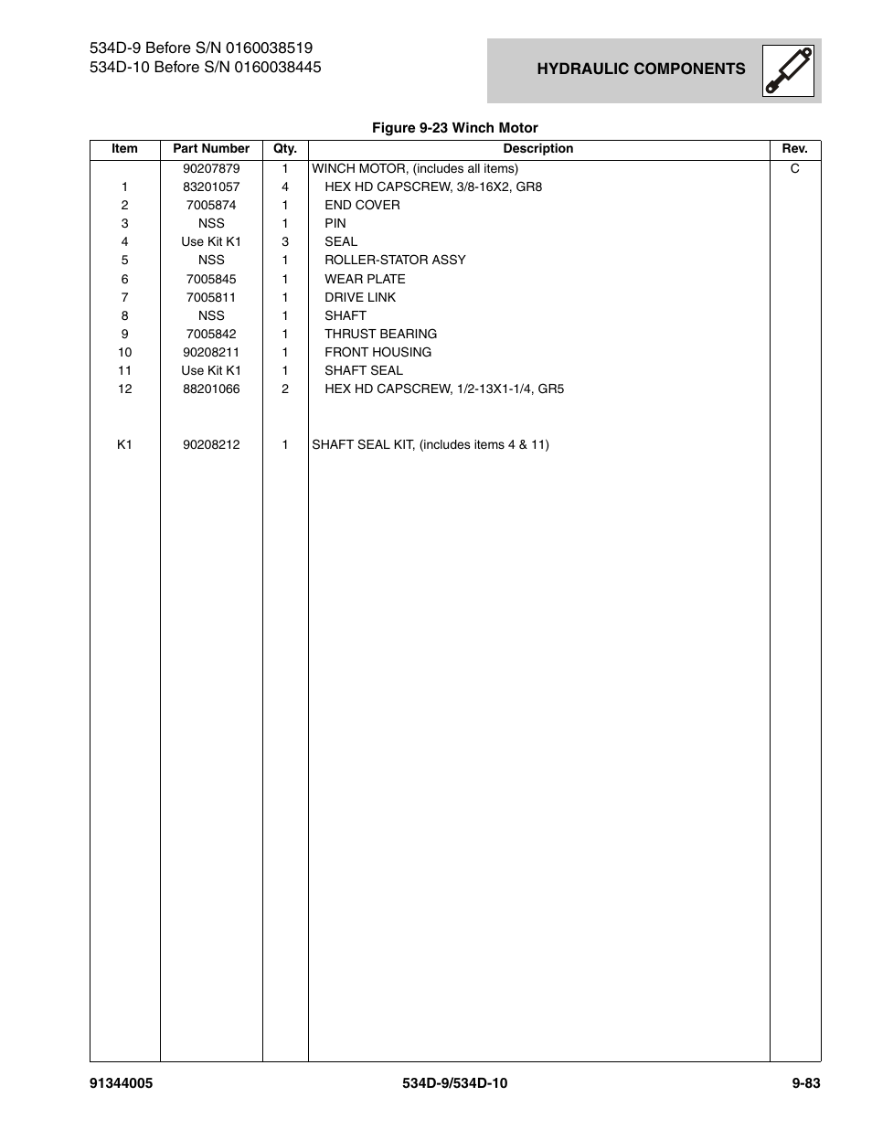 JLG 534D-10 Parts Manual User Manual | Page 571 / 842