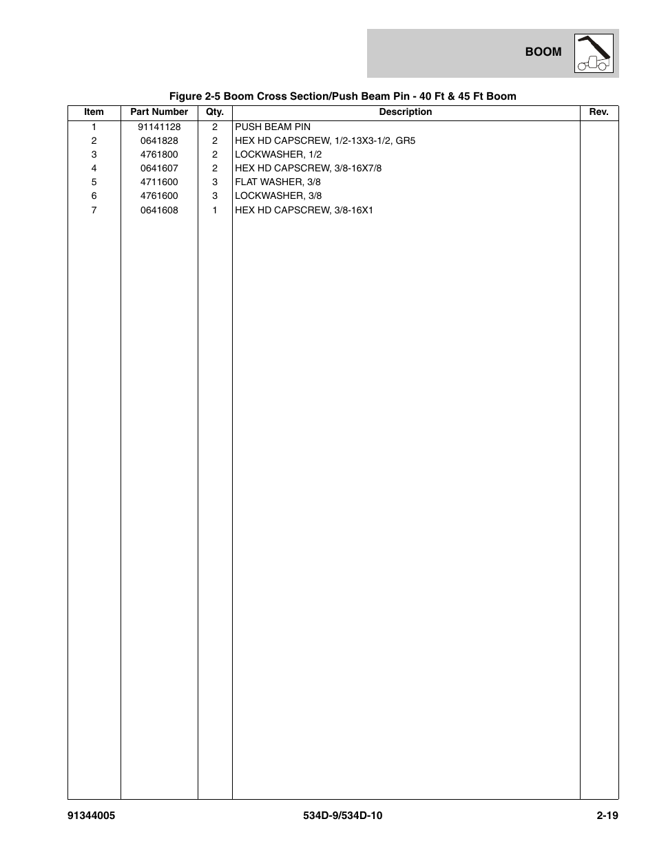 JLG 534D-10 Parts Manual User Manual | Page 59 / 842