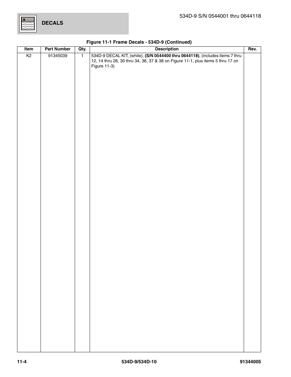 JLG 534D-10 Parts Manual User Manual | Page 624 / 842