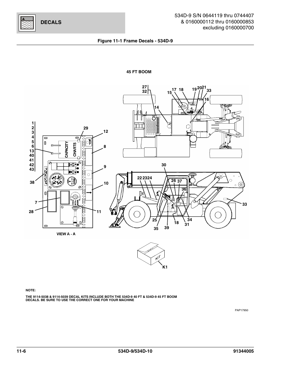 JLG 534D-10 Parts Manual User Manual | Page 626 / 842