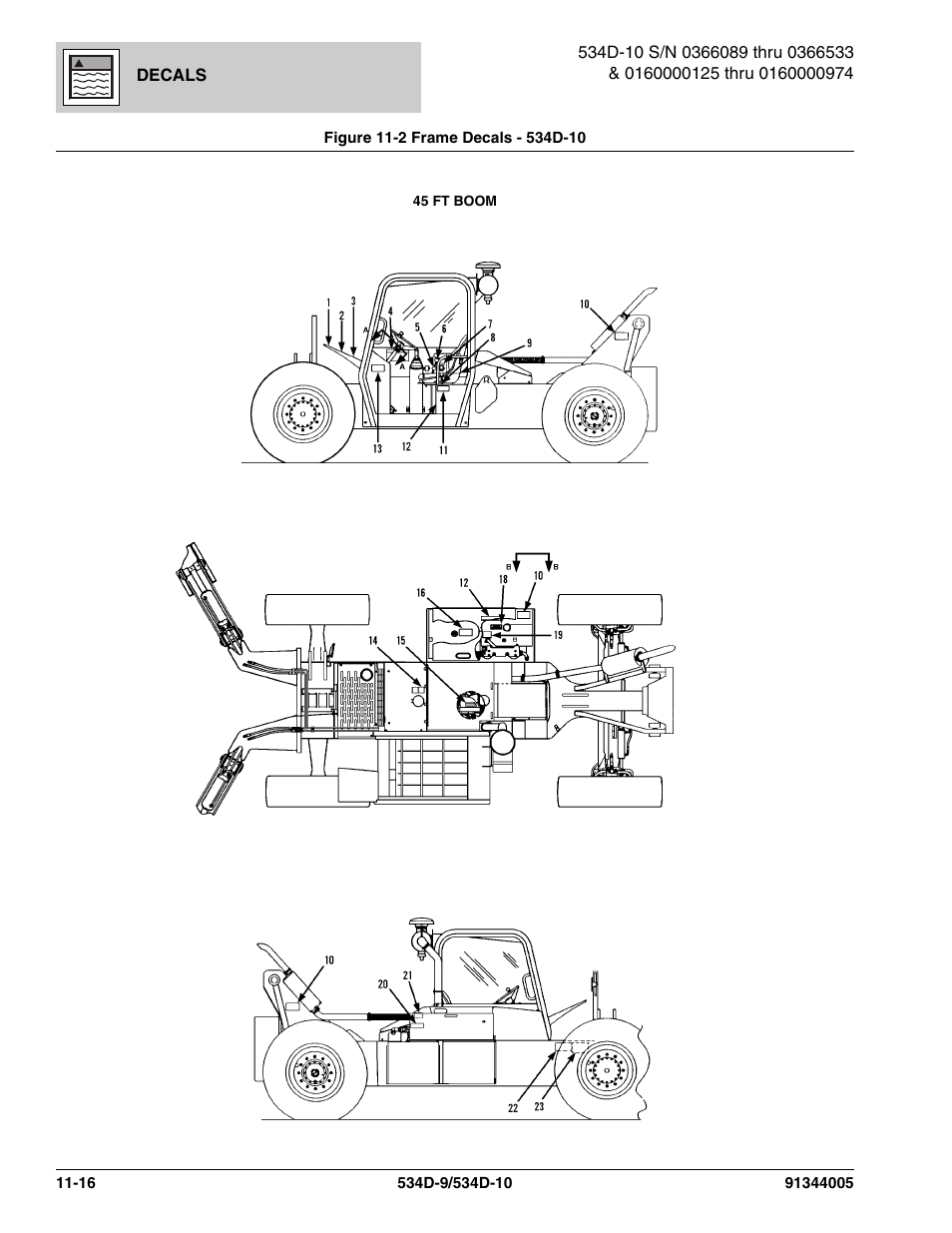 JLG 534D-10 Parts Manual User Manual | Page 636 / 842