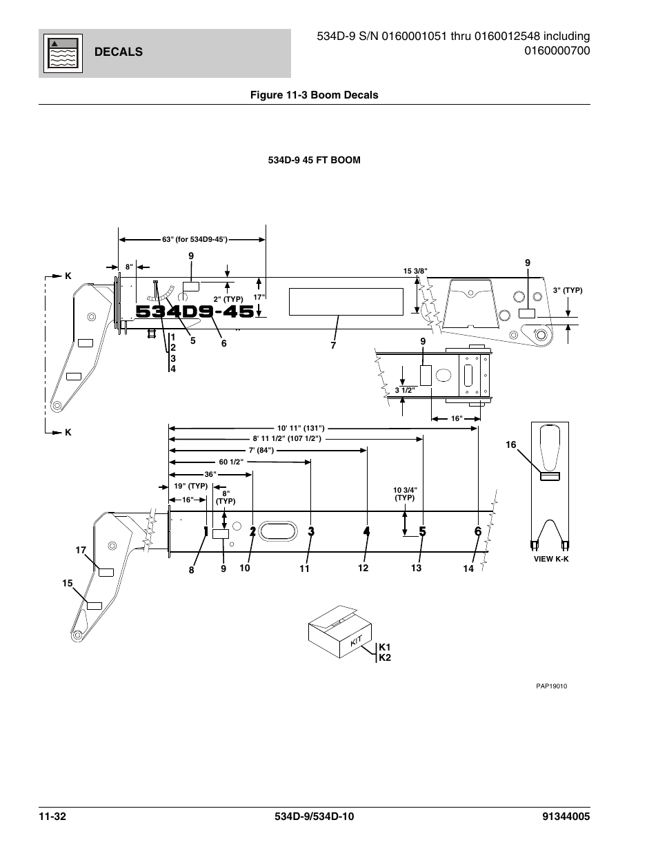 Decals | JLG 534D-10 Parts Manual User Manual | Page 652 / 842