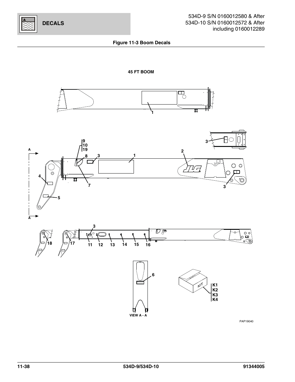 JLG 534D-10 Parts Manual User Manual | Page 658 / 842