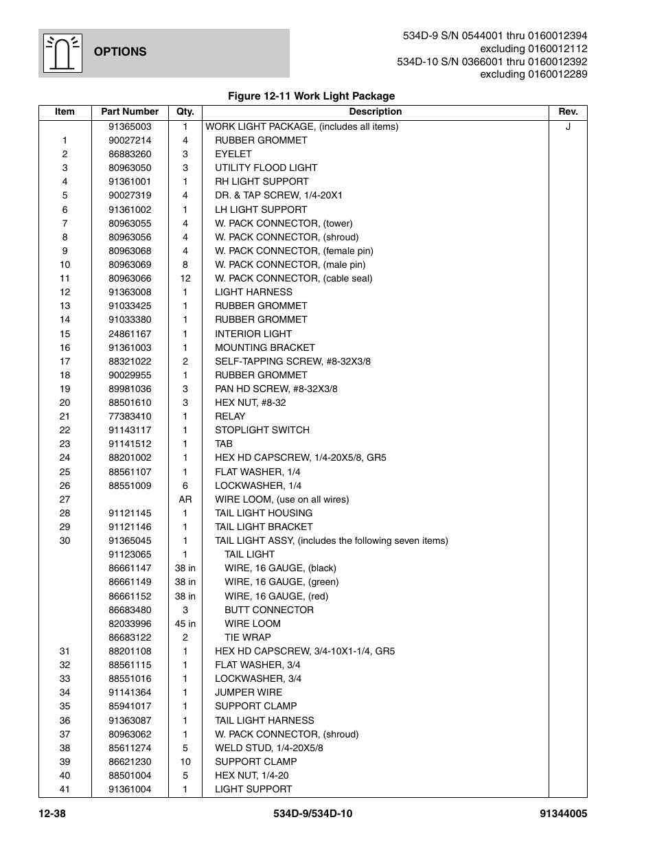 JLG 534D-10 Parts Manual User Manual | Page 698 / 842