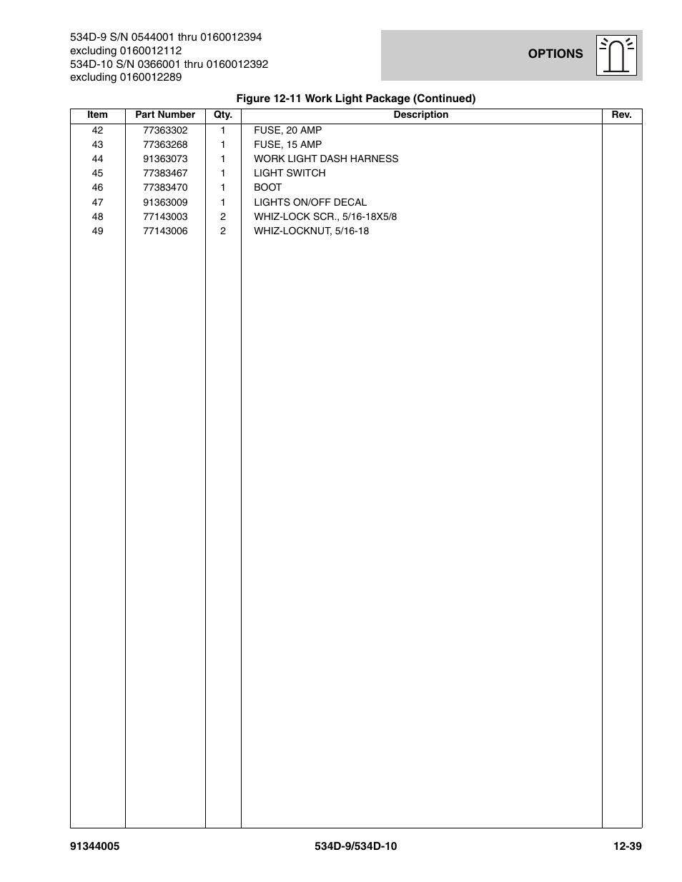 JLG 534D-10 Parts Manual User Manual | Page 699 / 842