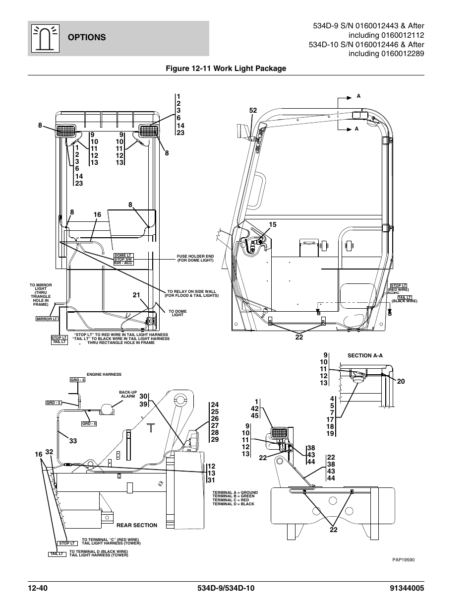 Options | JLG 534D-10 Parts Manual User Manual | Page 700 / 842