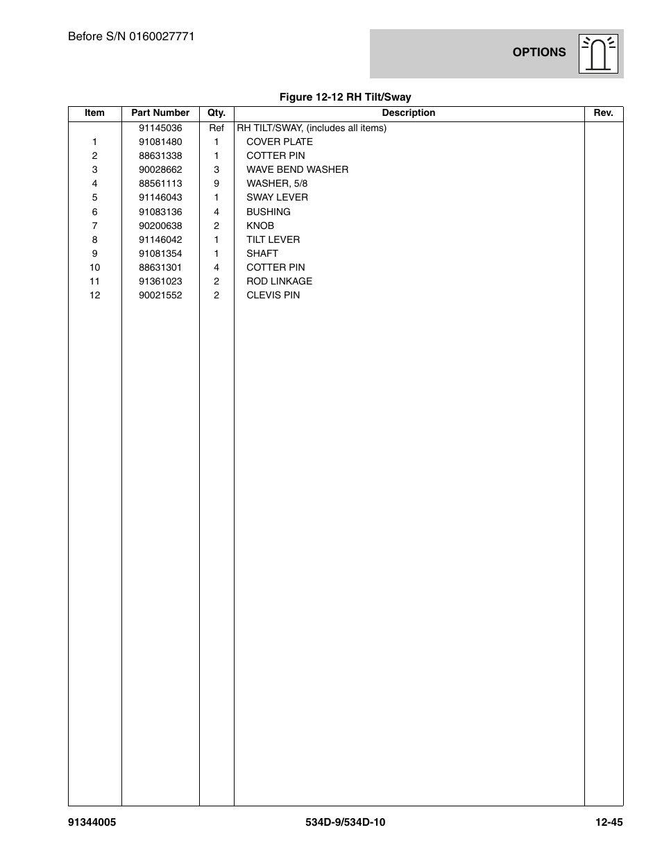 JLG 534D-10 Parts Manual User Manual | Page 705 / 842